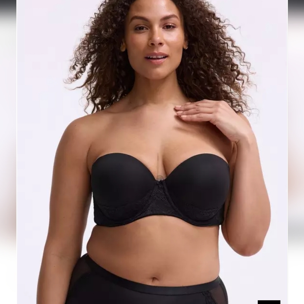 Strapless Push-Up Smooth Bra